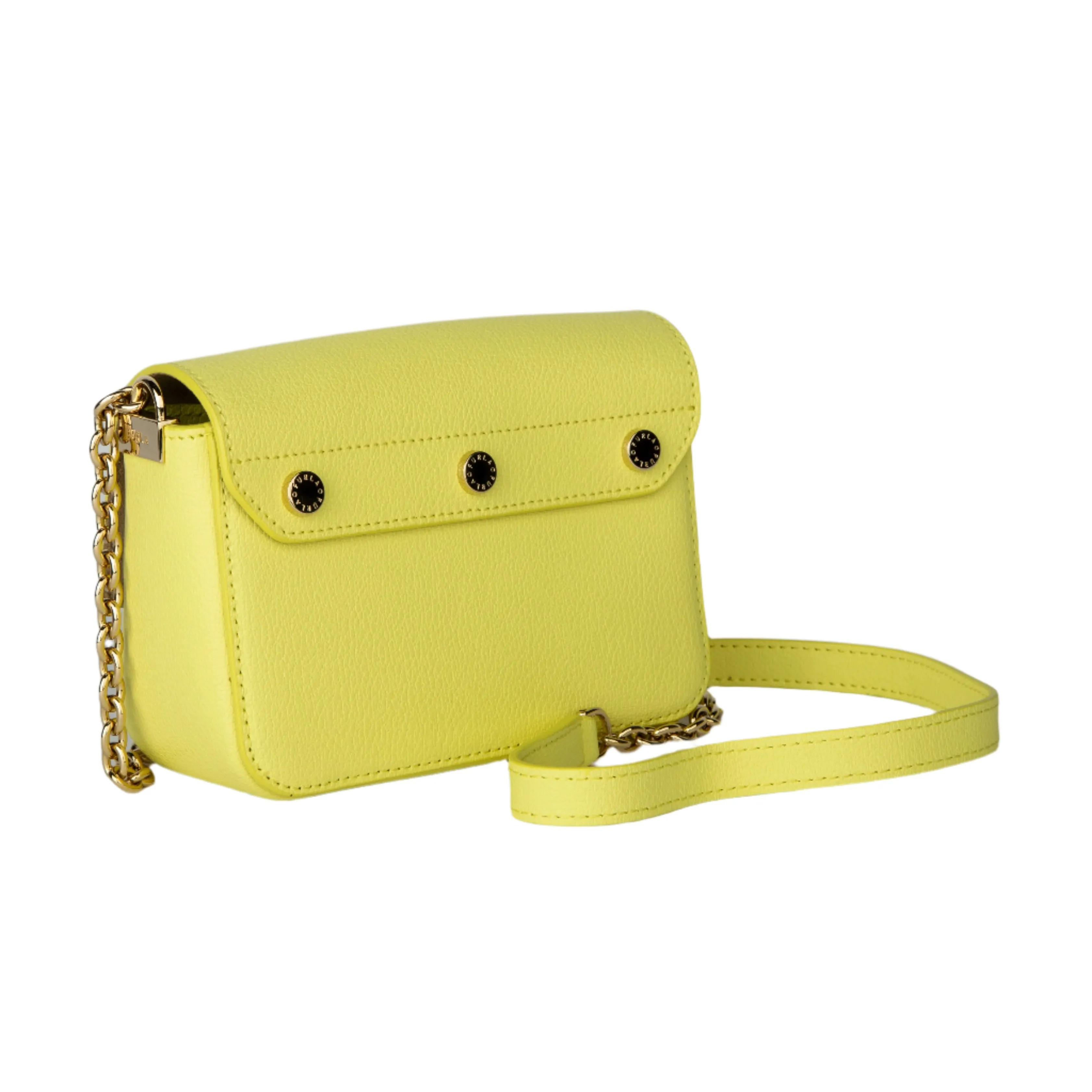 Furla Metropolis Mini Crossbody Bag - Yellow Zest